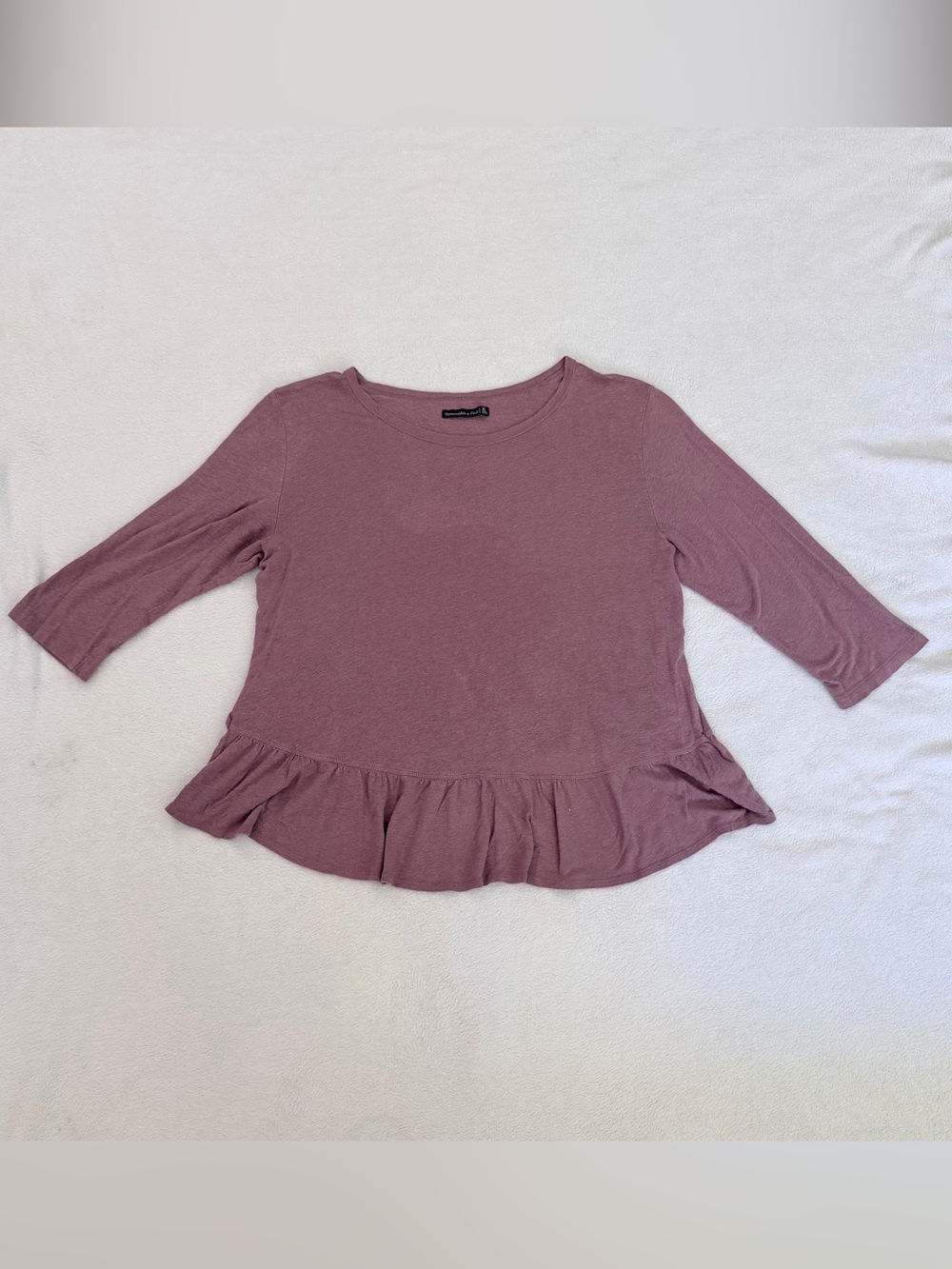 Abercrombie & Fitch Mauve Flowy Top